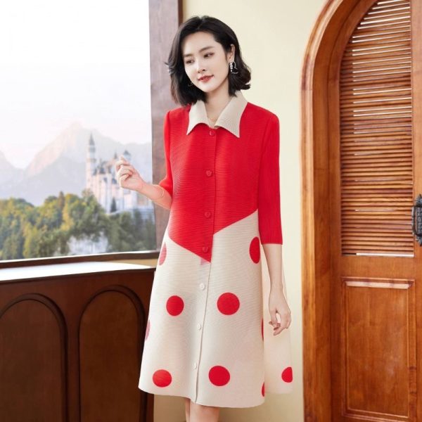 2025 plus size women's new style loose dress summer medium and long skirt D02388